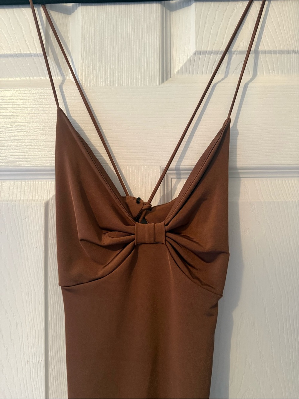 Windsor Brown Strappy Dress - Picture 6 of 7